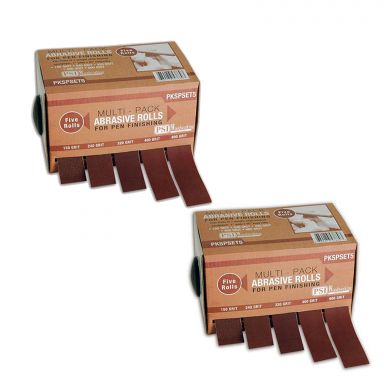 2 Sets of Abrasive Rolls: 5 Rolls for Sanding