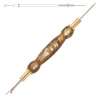 2-in-1 Seam Ripper and Stiletto in 24kt Gold