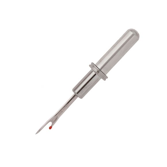 Small Deluxe Replacement Japanese Seam Ripper Blade in Satin Chrome