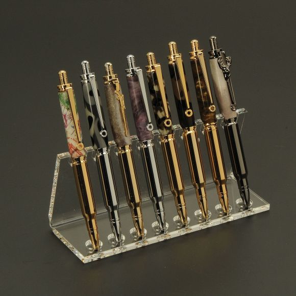 8 Pen Economy Acrylic Pen Display Stand