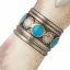 Southwest Antique Pewter with Turquoise Stone Twist Pen Kit