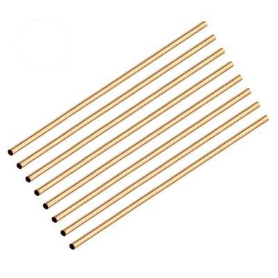 Woodturning Pen Kit Spares Slimline Brass Tubes x10
