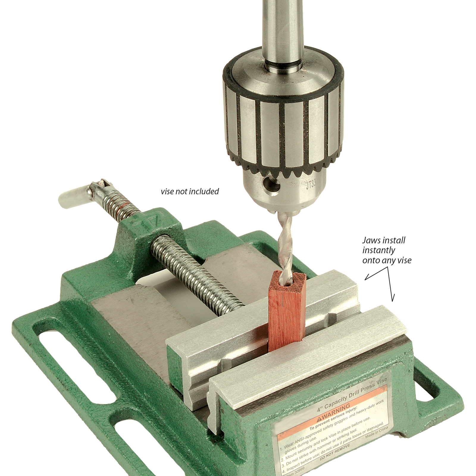 Pen blank on sale drilling jaws