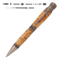 Cowboy Antique Pewter Twist Pen Kit