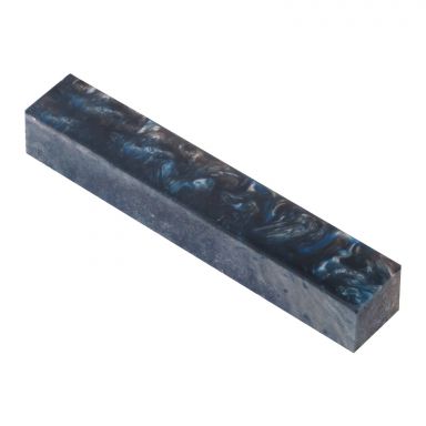 Acrylester Vivid Blue Steel 5/8 in. x 5 in. Polyester Blank