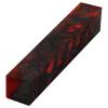 Acrylester Orange and Black 3/4 in. x 3/4 in. x 5 in. Pen Blank
