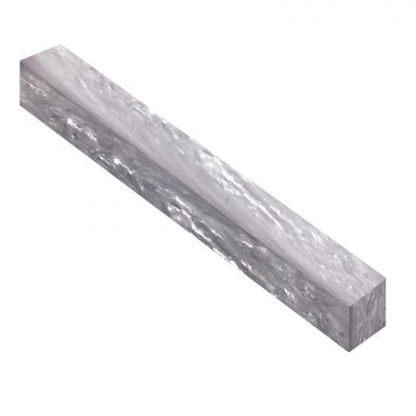 Kirinite White Wedding Ice 3/4 in. x 3/4 in. x 5 in. Pen Blank