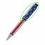 Stars on Blue 3/4 in.x 5 in. Pen Blank