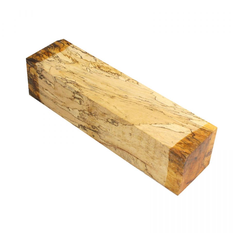 Southeast Asia Tamarind Spalted 3 in. X 3 in. X 12 in. Spindle