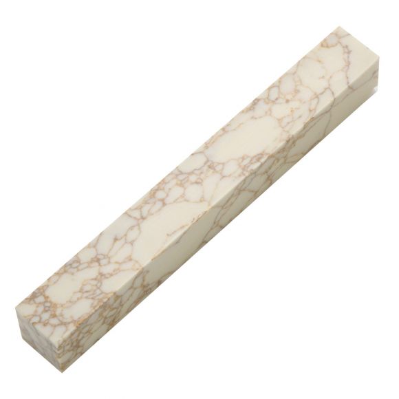 Penn Stone Beige with Gold Veins 3/4 in. x 3/4 in. x 5 in. Pen Blank