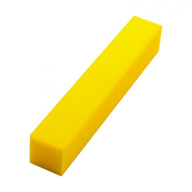 Football Team Color Yellow 3/4in. x 3/4in. x 5in. Pen Blank