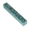 Veined Marble Acrylic Black Veins over Turquoise 3/4 in. x 3/4 in. x 5 in.   Pen Blank