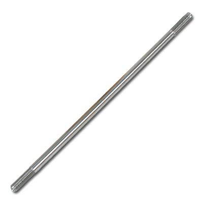 6061    12" Long both ends 1"  Aluminum   Shaft / Rod 20 Tapped 1/4" 